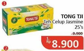 Promo Harga Tong Tji Teh Celup Jasmine Dengan Amplop 25 pcs - Alfamidi