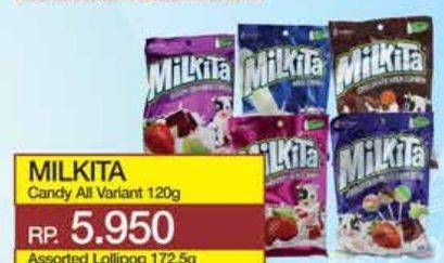 Promo Harga MILKITA Milkshake Candy All Variants 120 gr - Yogya
