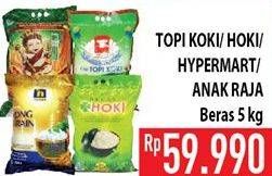 Promo Harga Topi Koki / Hoki/ Hypermart / Anak Raja Beras 5kg  - Hypermart
