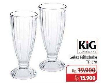 Promo Harga KIG Glassware Blown Tumbler TP-370  - Lotte Grosir