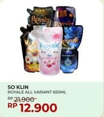 Promo Harga So Klin Royale Parfum Collection All Variants 650 ml - Yogya