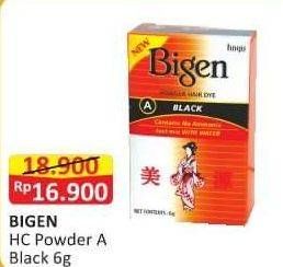 Promo Harga BIGEN Hair Coloring Powder 6 gr - Alfamart