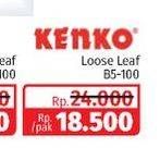 Promo Harga KENKO Loose Leaf B5 100 pcs - Lotte Grosir