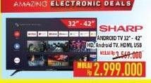 Promo Harga SHARP LED TV 32"-42"  - Hypermart