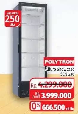 Promo Harga POLYTRON Allure Showcase SCN 236  - Lotte Grosir