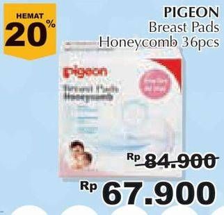 Promo Harga PIGEON Breast Pads Honeycomb 36 pcs - Giant