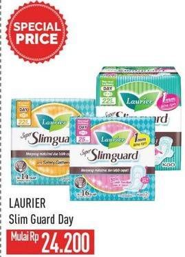 Promo Harga Laurier Super Slimguard Day 22.5 Cm, Gathers 22.5cm, 25cm 10 pcs - Hypermart