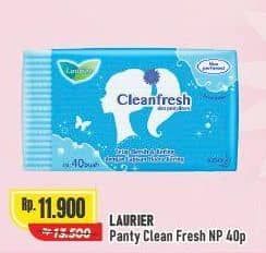 Promo Harga Laurier Pantyliner Cleanfresh NonPerfumed 40 pcs - Alfamart