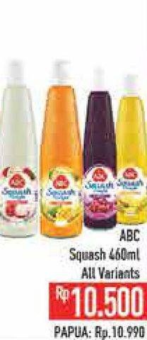 Promo Harga ABC Syrup Squash Delight All Variants 460 ml - Hypermart