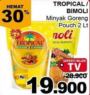 Promo Harga Tropical / Bimoli Minyak Goreng  - Giant