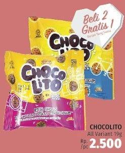 Promo Harga SOBISCO Choco Lito Rich All Variants 19 gr - LotteMart
