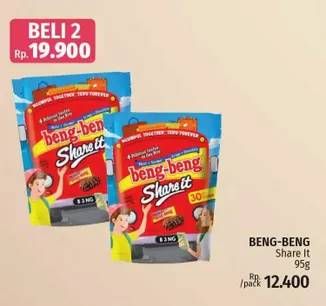 Promo Harga BENG-BENG Share It per 10 pcs 9 gr - LotteMart