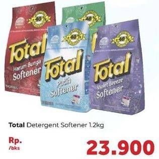 Promo Harga TOTAL Detergent Softener 1200 gr - Carrefour
