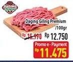 Promo Harga Daging Giling Sapi Premium per 100 gr - Hypermart