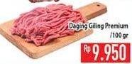 Promo Harga Daging Giling Sapi Premium per 100 gr - Hypermart