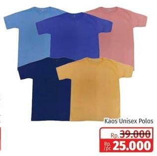 Promo Harga Tshirt Basic Color  - Lotte Grosir