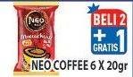 Promo Harga Neo Coffee 3 in 1 Instant Coffee per 6 sachet 20 gr - Hypermart