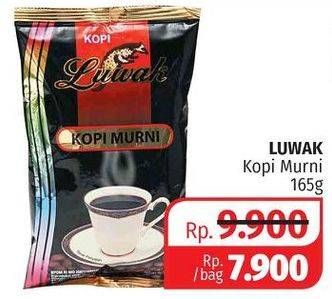 Promo Harga Luwak Kopi Murni Premium 165 gr - Lotte Grosir