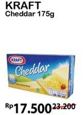 Promo Harga KRAFT Cheese Cheddar 175 gr - Alfamart
