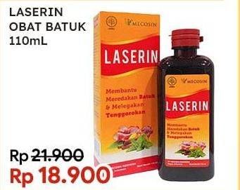 Promo Harga LASERIN Syrup Obat Batuk 110 ml - Indomaret