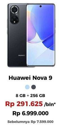 Promo Harga Huawei Nova 9 Smartphone 8 GB + 256 GB  - Erafone