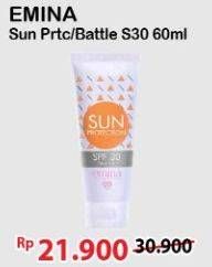 Promo Harga EMINA Sun Battle SPF 30+ PA+++ 60 ml - Alfamart