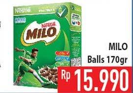 Promo Harga MILO Cereal Balls 170 gr - Hypermart