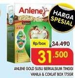 Promo Harga ANLENE Gold Plus Susu High Calcium Vanila, Cokelat 175 gr - Superindo