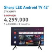 Promo Harga SHARP 2T-C42BG1i | Full HD Android TV 42"  - Electronic City