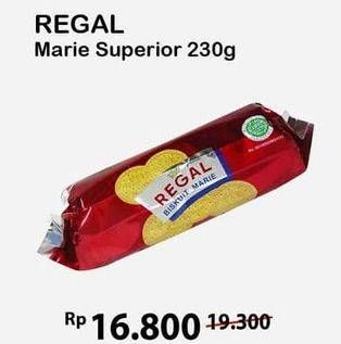 Promo Harga REGAL Marie Superior 230 gr - Alfamart