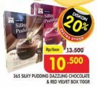Promo Harga 365 Silky Pudding Dazzling Chocolate, Red Velvet 110 gr - Superindo