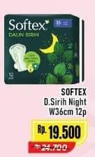Promo Harga Softex Daun Sirih 36cm 12 pcs - Alfamart