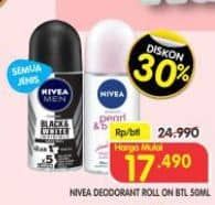 Promo Harga Nivea Deo Roll On All Variants 50 ml - Superindo