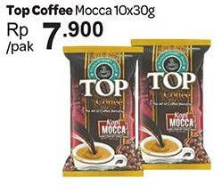 Promo Harga Top Coffee Kopi per 10 sachet 30 gr - Carrefour