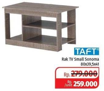 Promo Harga TAFT Rak TV Sonoma 80x39.5x41cm  - Lotte Grosir