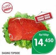 Promo Harga Daging Topside Sapi per 100 gr - Superindo