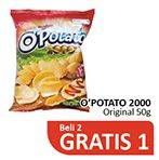 Promo Harga SIANTAR TOP OPOTATO 2000 Potato Crackers Original 50 gr - Alfamidi