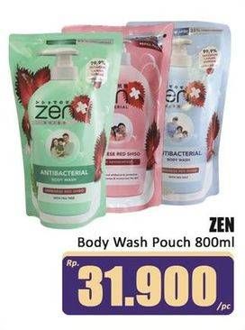 Promo Harga ZEN Anti Bacterial Body Wash 900 ml - Hari Hari