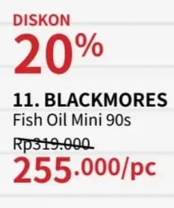 Promo Harga Blackmores Evening Primrose Oil & Fish Oil 100 pcs - Guardian