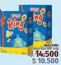Promo Harga SMAX Ring Cheese 100 gr - LotteMart