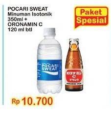 Promo Harga Pocari Sweat + Oronamin C  - Indomaret