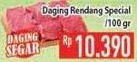 Promo Harga Daging Rendang Sapi Spesial per 100 gr - Hypermart