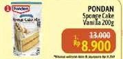 Promo Harga Pondan Sponge Cake Mix Vanilla 200 gr - Alfamidi