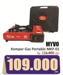 Promo Harga Myvo MKP-01 Kompor Gas Portable  - Hari Hari