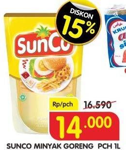 Promo Harga SUNCO Minyak Goreng 1 ltr - Superindo