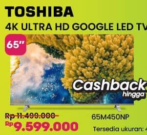 Promo Harga Toshiba 65M450NP  - COURTS