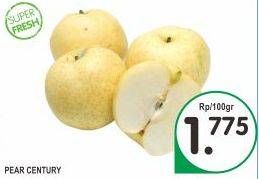 Promo Harga Pear Century  - Superindo