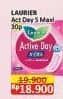 Promo Harga Laurier Active Day Super Maxi NonWing 30 pcs - Alfamart