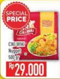 Promo Harga CIKI WIKI Chicken Nugget 500 gr - Hypermart