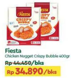 Promo Harga Fiesta Naget Crispy Bubble 400 gr - TIP TOP